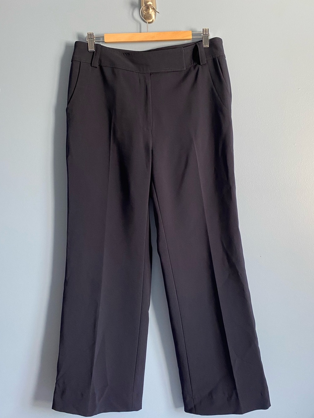 Sandra Angelozzi Classic Women's Navy Dress Pants